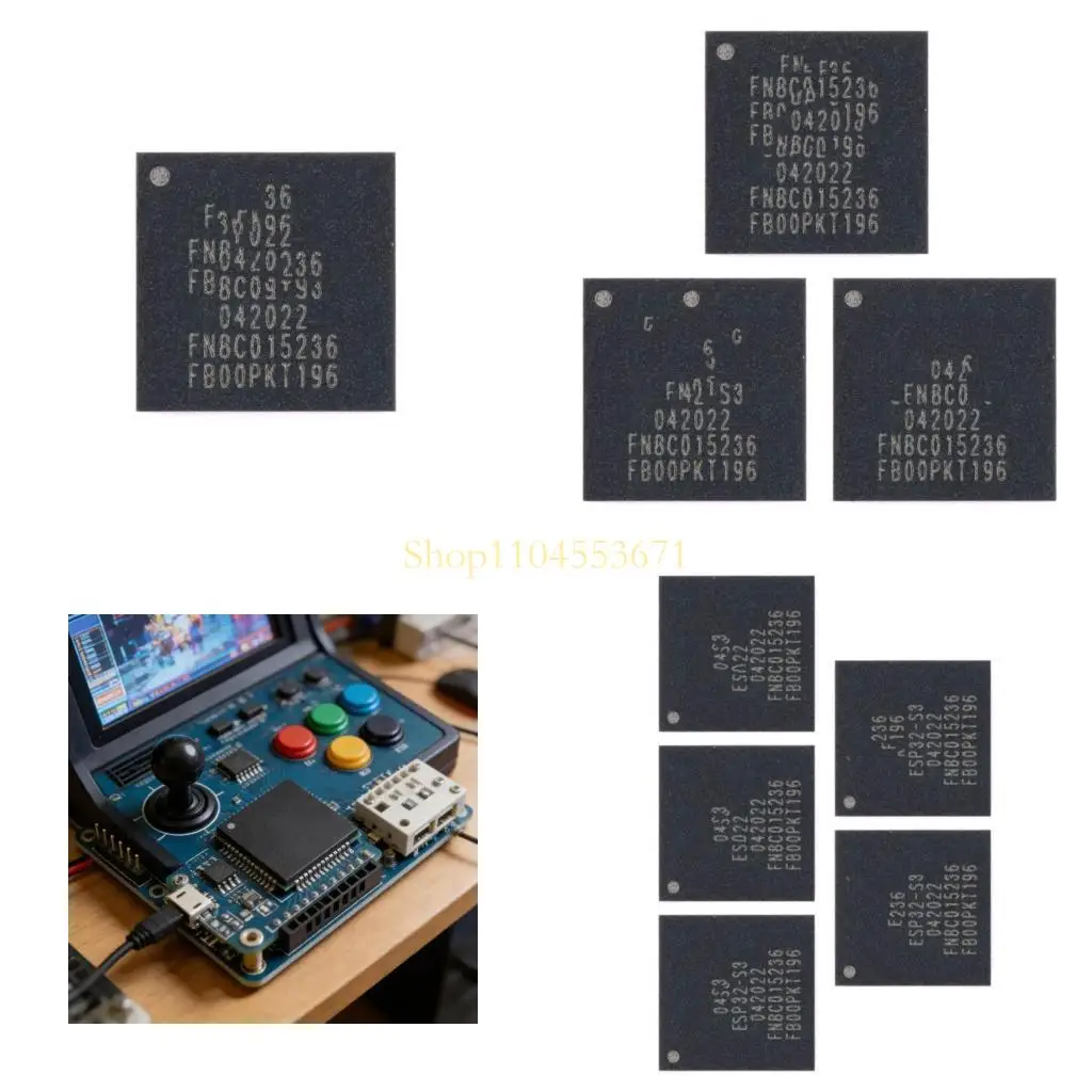 Best Seller Advanced S3FN8 QFN 56 32 Bit LX7 2Core MCU With BLE 5.0 And WiFi