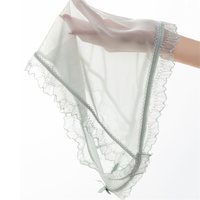 Summer Ultra-thin Panties for Woman Underwear Sexy Lace Trim See Through Briefs Ladies Breathable Soft Transparent Lingerie