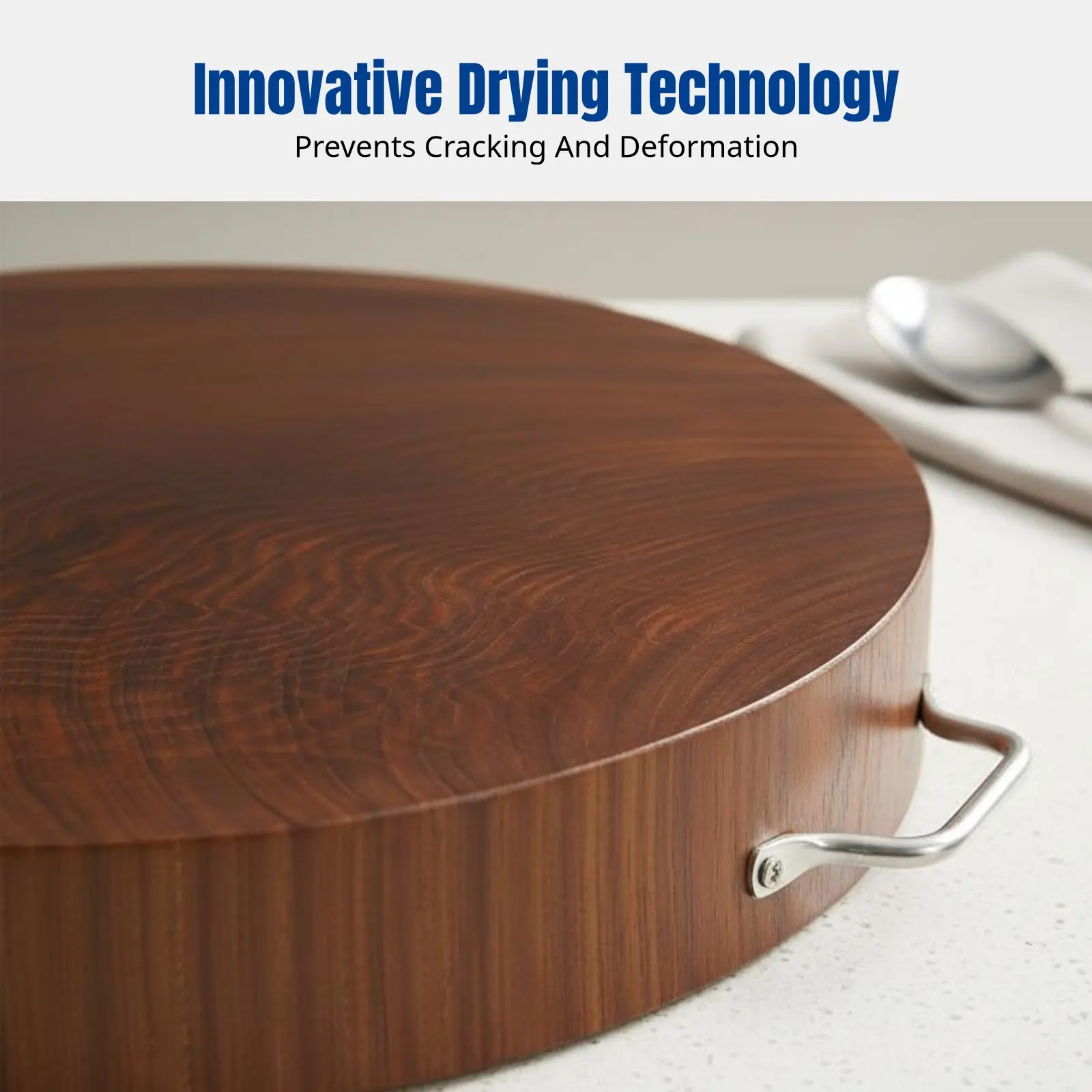 

Прочная разделочная доска из железного дерева, утолщенная, для домашней кухни и ресторанов