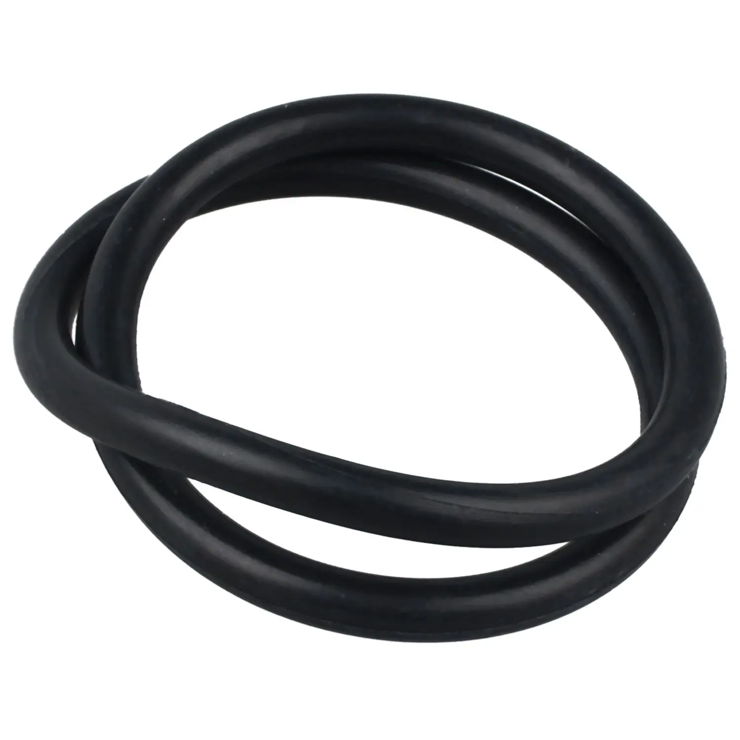 110mm x 5mm Black Rubber Industrial Flexible O Ring Seal Washer