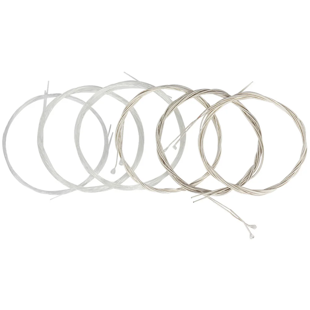 

6Pcs Oud Strings Nylon Replacement Strings With Clear Sound And Powerful Resonance For Stringed Instruments