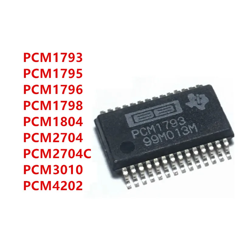 PCM1793 1795 1796 1798 1804 2704 2704C 3010 4202 DB DBR SMD SSOP28 Chip de decodificación de audio