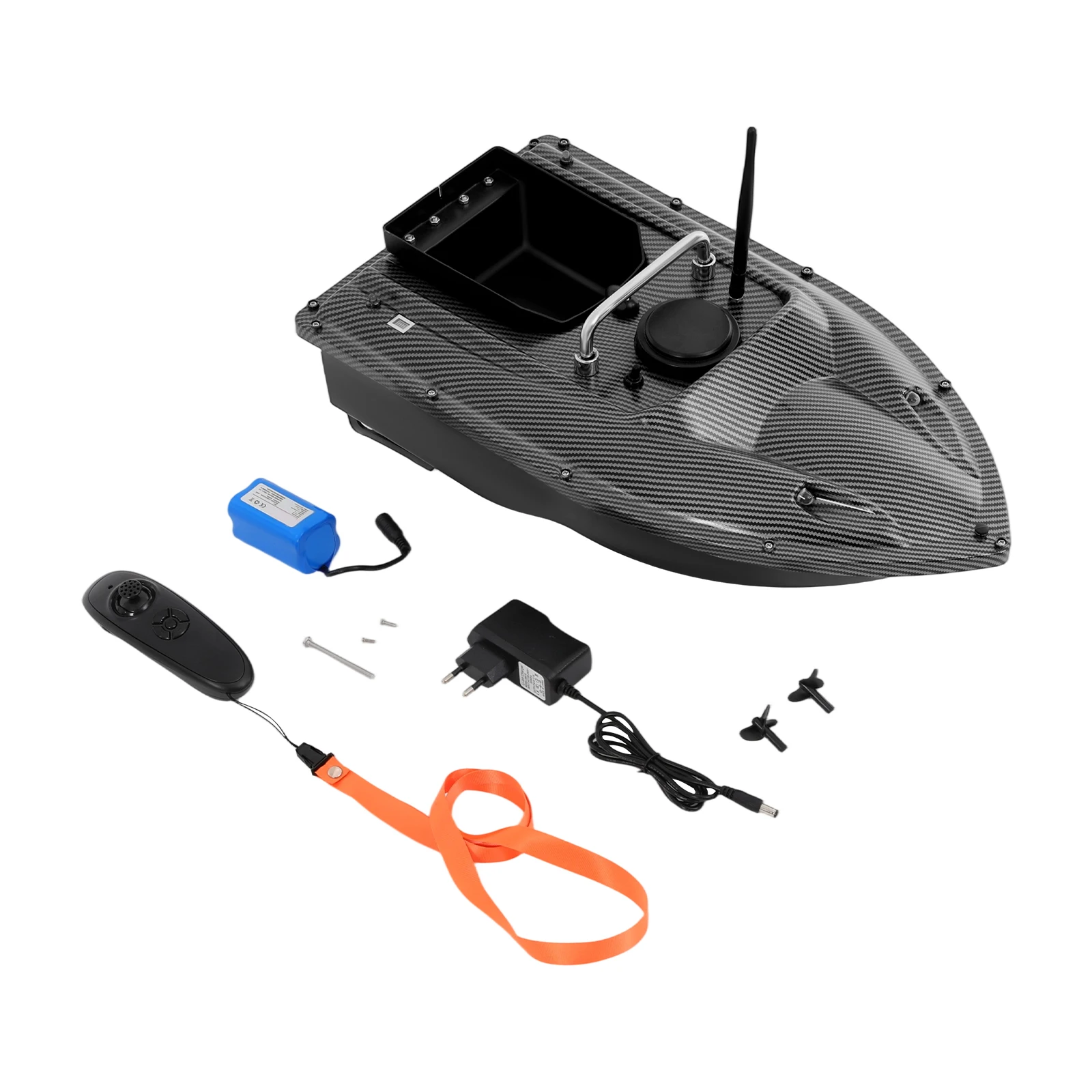 Bild 7: Köderboot 500 m, GPS-Futterboot, 1,5 kg, Nachtangel-Köderboot mit LED-Licht, Angelauto, Kreuzfahrt mit Funkfernbedienung