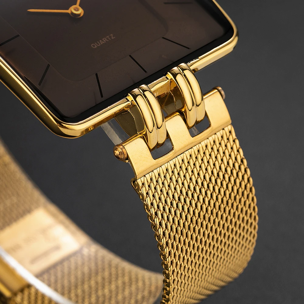 MISSFOX Quadratische Quarzuhr – Dress Watch Ultra Thin Bewertung und Preis