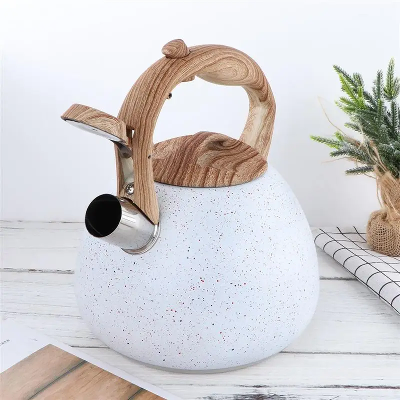 Kettleteapot Stove Boiling Coffee Gas Pot Water Maker Whistling Hot Warmer Steel Tea Stainless Whistle Stove