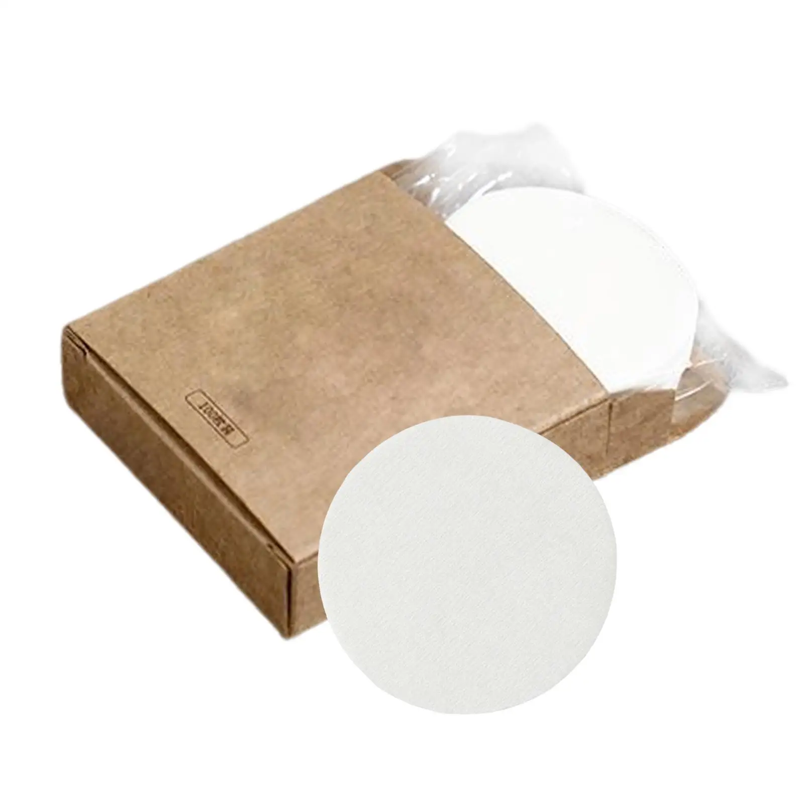 100Pcs Round Coffee Filter, Replacement Parts Paper Filters for Hotel Home Kitchen