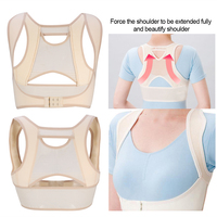 Invisibility Back Belt Shoulder Posture Correction Shoulder Bandage Lady Students Humpback Posture Corrector Brace Back Support