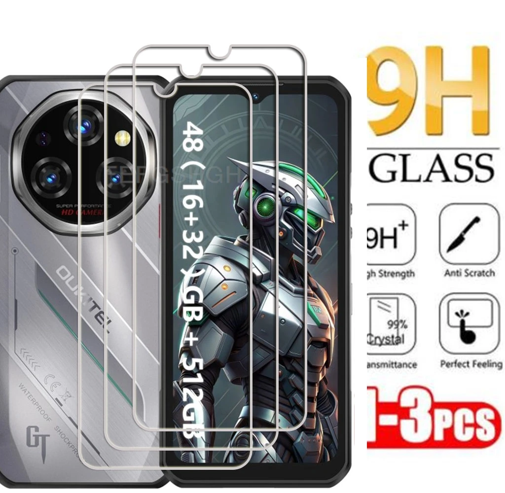 1-3 PCS 9H HD Tempered Glass For Oukitel WP62 6.58" OukitelWP62 WP 62 Screen Protective Protector Cover Film
