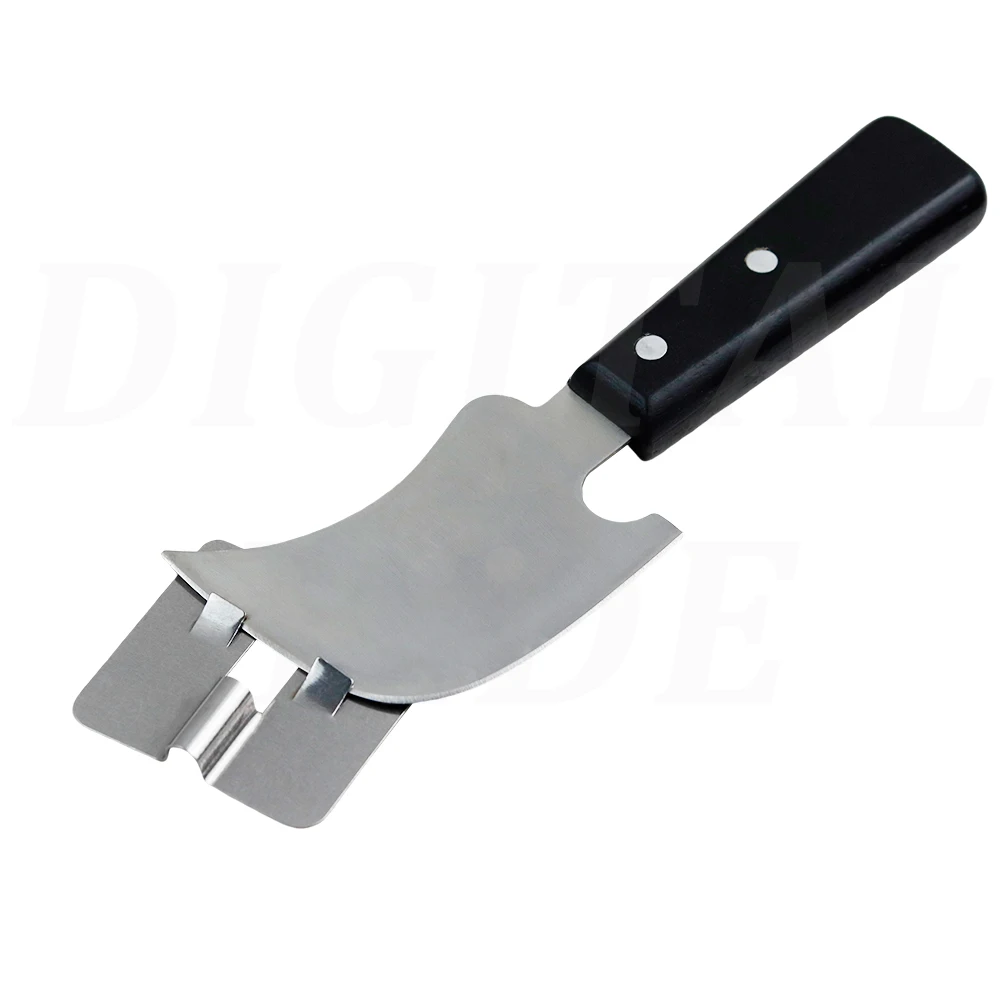 20 ซม.S Quarter Moon มีดเชื่อมตะเข็บท่องเที่ยวตัดและตัดแต่งมีด PVC กีฬาพลาสติกชั้น Peeling และตัดมีด