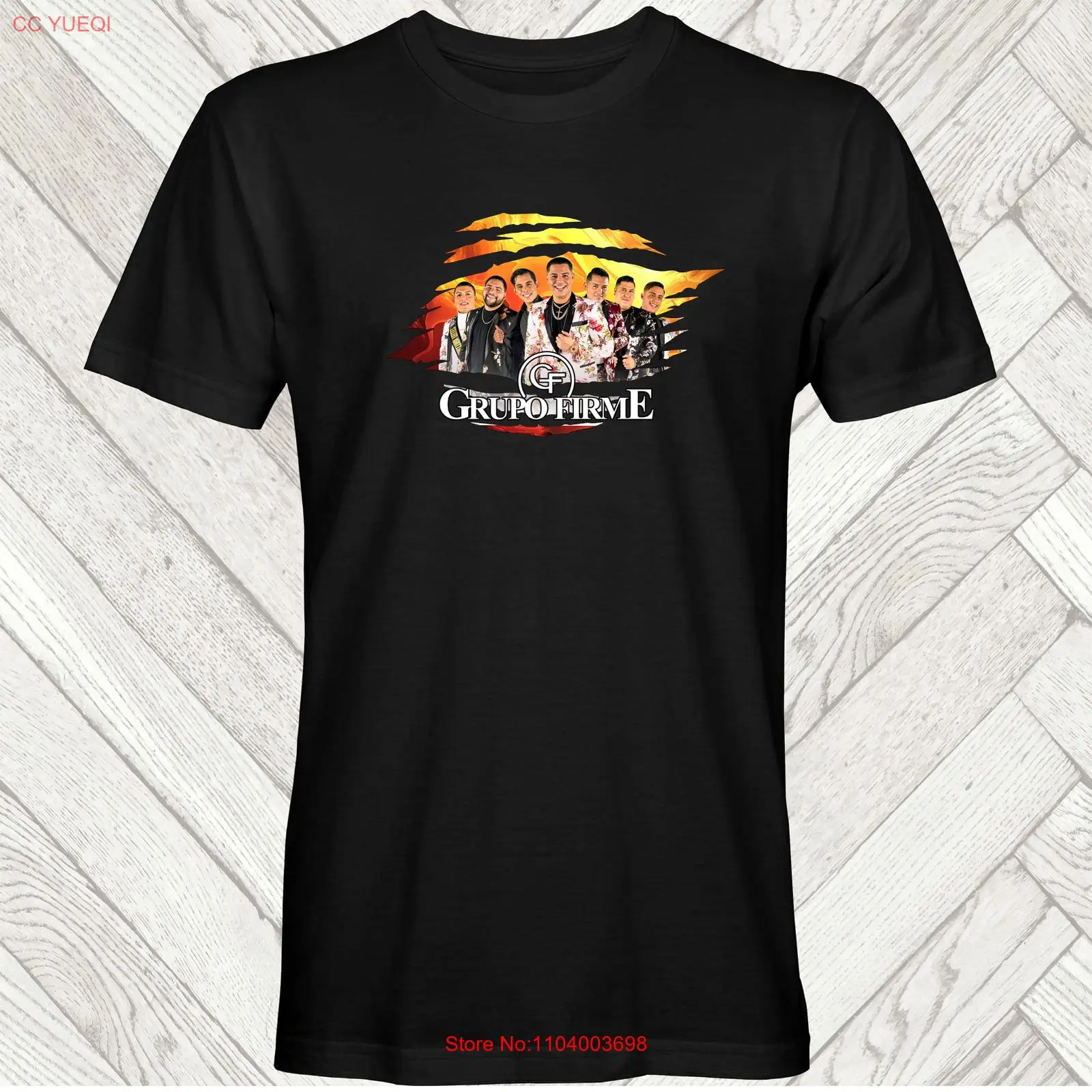 Grupo Firme playera Tour Concierto 2021-2022 T-shirt UNISEX