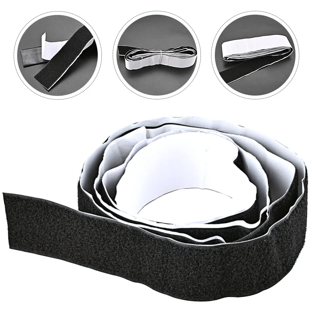 

Black Effect Pedalboard Mounting Tape Hook Loop Design For Guitar Pedal Fixing Organizing Accessories Tool