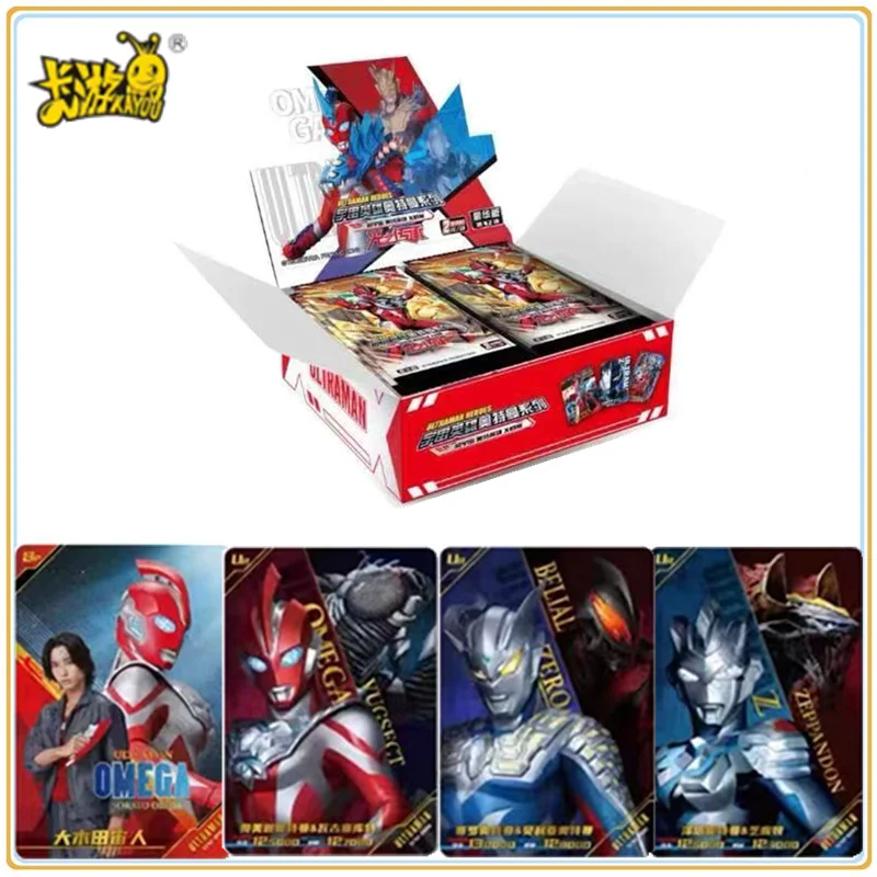 

KAYOU Genuine Ultraman X Archives Deluxe Edition Vol. 42 Коллекционные карты для мальчиков, подарочные карты, боевой воин, рождественские подарки
