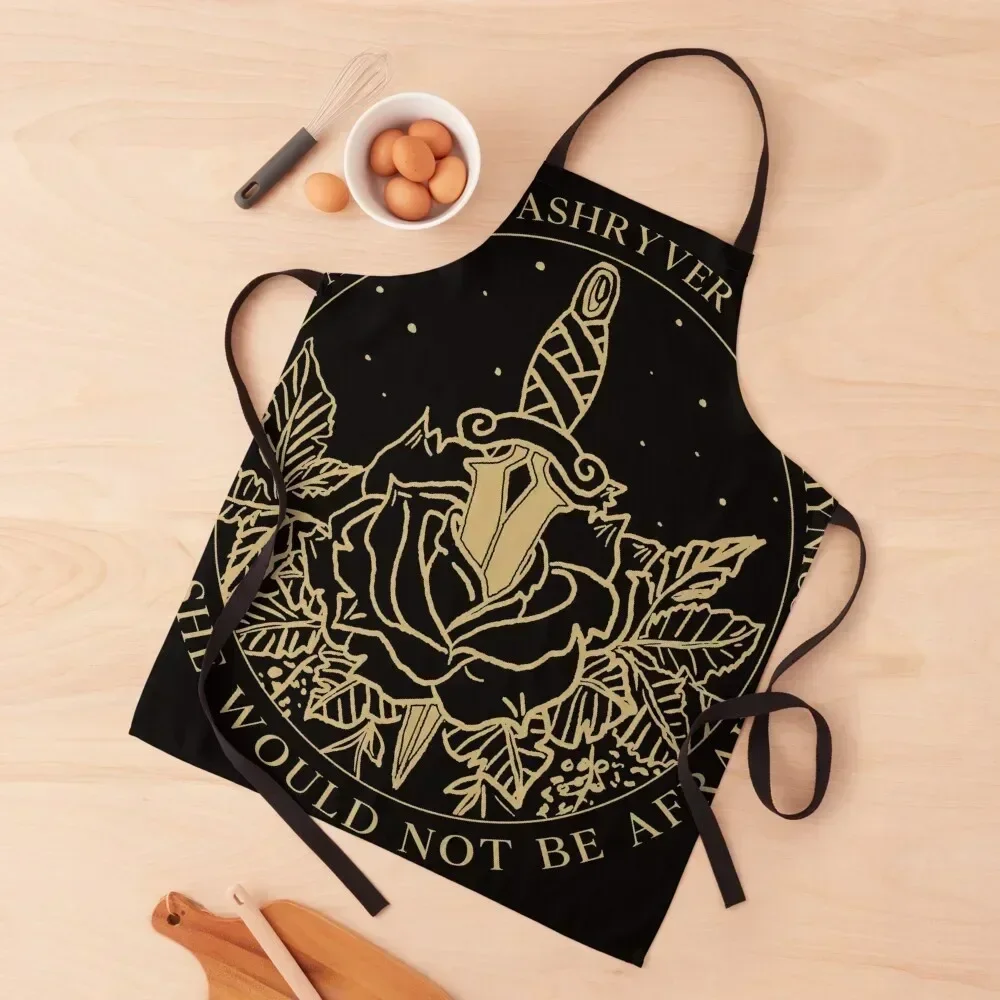 

Aelin Galathynius - Throne of Glass Quote Apron kitchen utensil Chef Uniform For Men for kitchen useful Men gift Apron