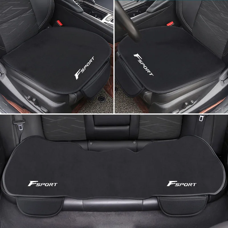 Full Set Car Front Near Seat Cushion Flannel Cover Auto Interior Accessories For Lexus GS F Sport 350 Ct200h Uvx 250h Nx 300h Rx