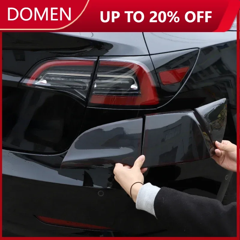 

Pantalla lámpara trasera coche, luz indicadora freno, cubierta lámpara marcha atrás, accesorios coche ennegrec