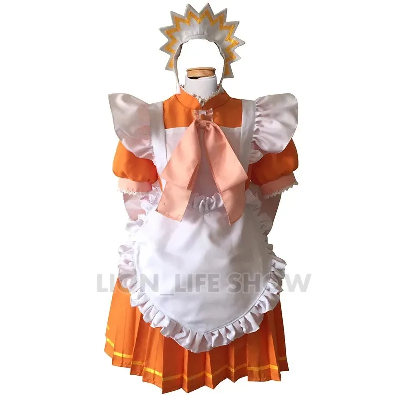 QQ 123Tokyo Mew Momomiya Ichigo 메이드 복장 Midorikawa Retasu 코스프레 의상 게임 일본 의상 커피 로리타 멀티 스타일