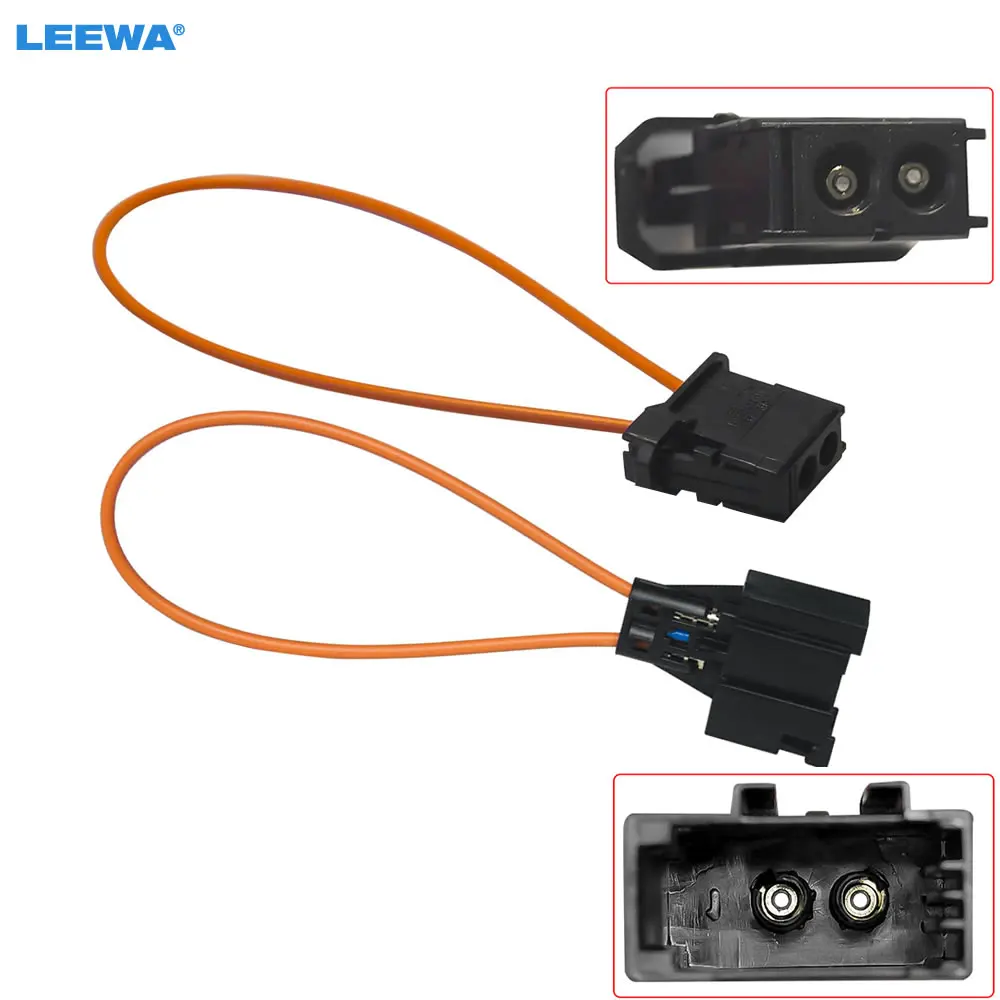 LEEWA MOST Fiber Optic Bypass Loop Female For BMW/VW/Audi/Porsche/Mercedes #CA3582/CA1569