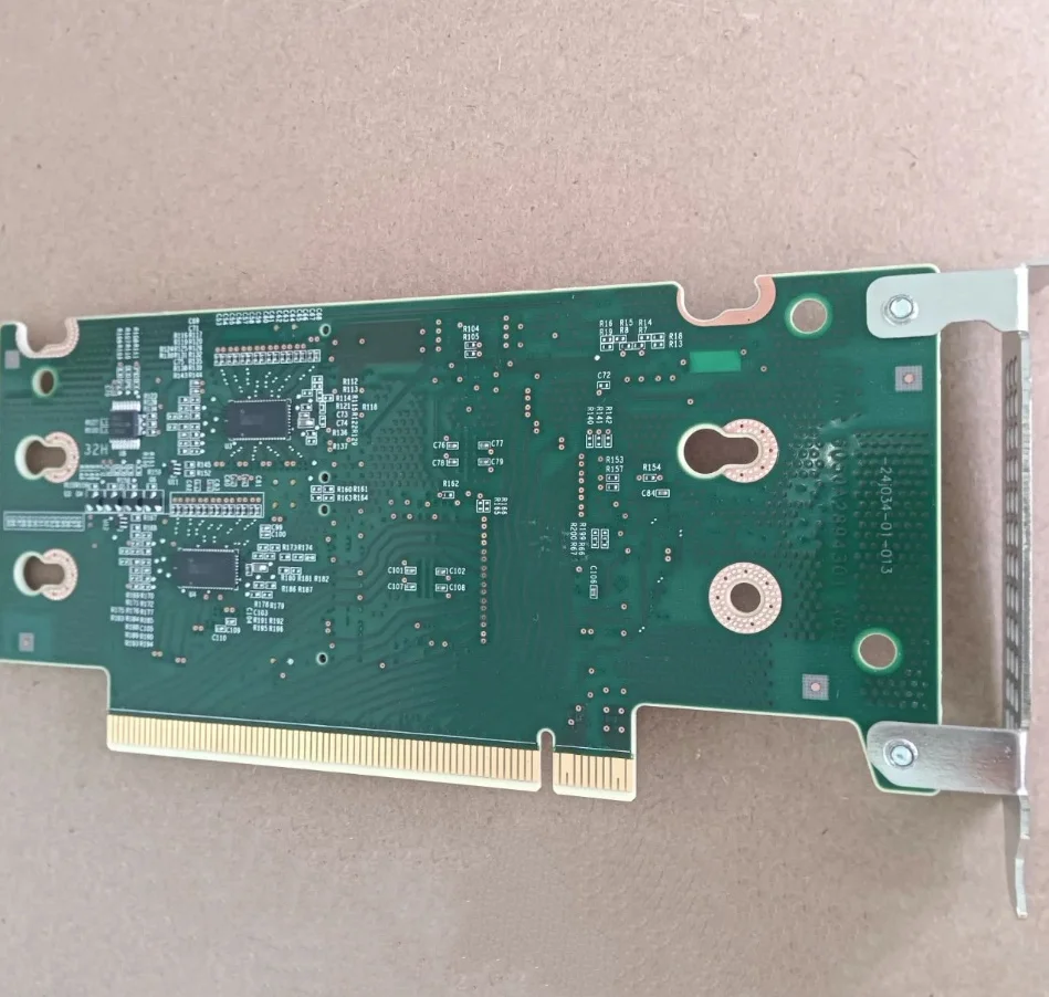 SlimSAS 1 to 2 NVMe U.2 Expansion card SFF-8654-8i Port 00PH650