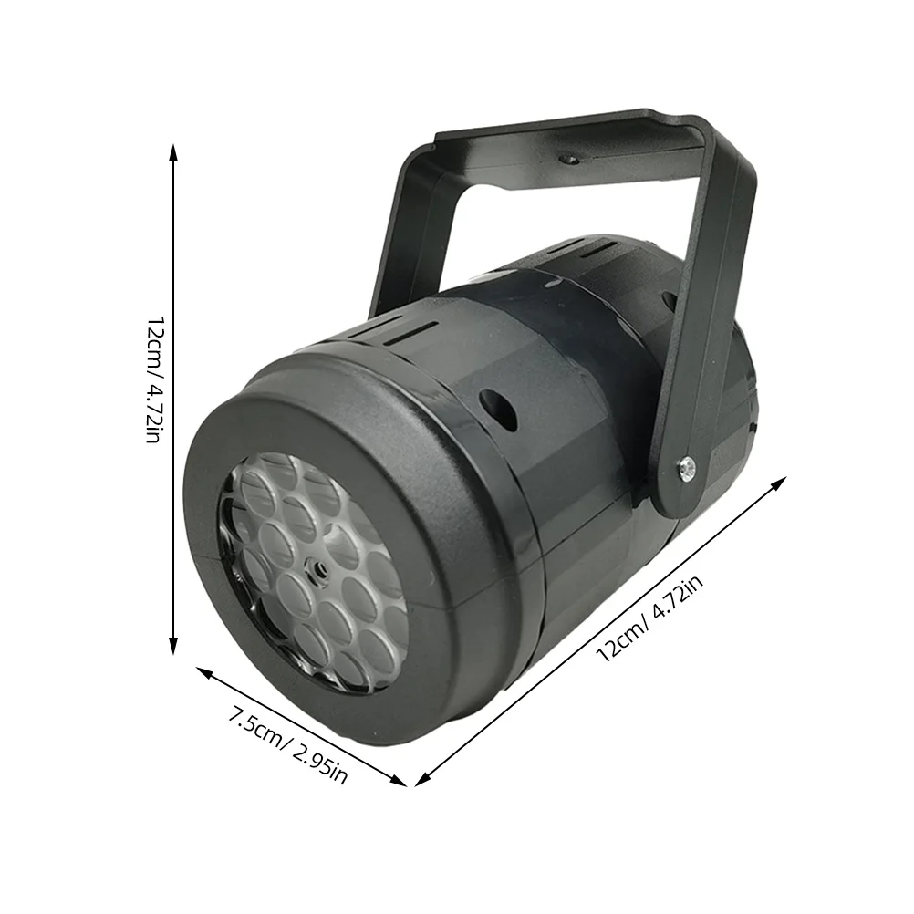 1 قطعة عيد الميلاد جهاز عرض (بروجكتور) ليد يلقي أنماط ندفة الثلج رومانسية على جدار السقف مثالية ضوء حفلة زخرفة لقضاء عطلة المنزل