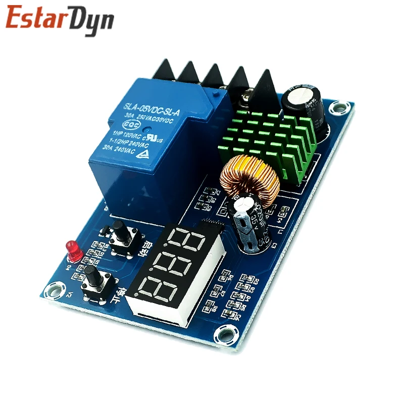 XH-M604  Battery Charger Control Module DC 6-60V Storage Lithium Battery Charging Control Switch Protection Board