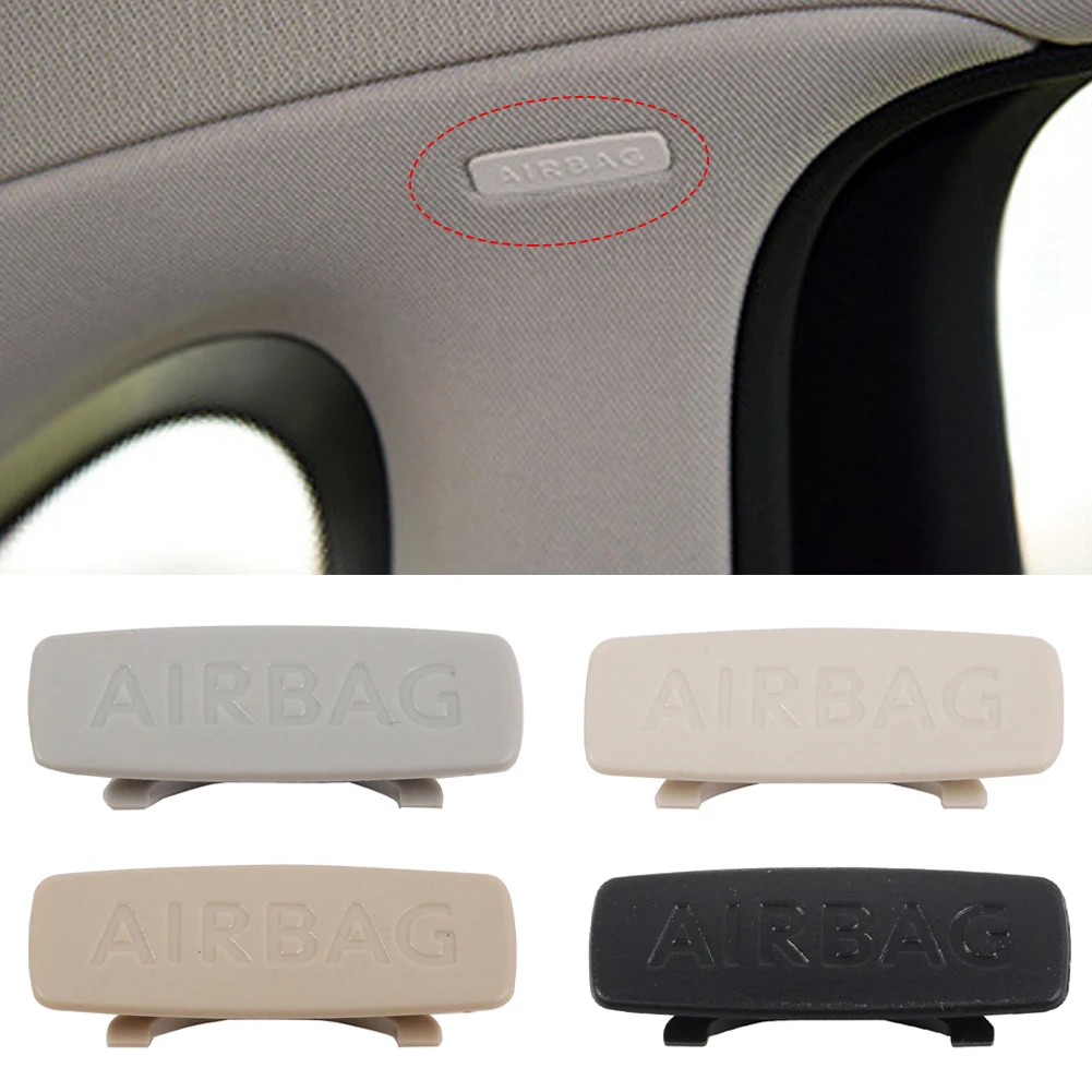 

1/4Pcs Car Airbag A B C Pillar Insert Trim Cover Badge For CC Golf Jetta Passat Polo Touran 5G0853437 1K0853437 3C0853437