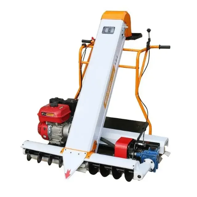 Petrol self-propelled grain bagging machine  Agricultural crop bagging equipment  Suction bagging machine for sunbathing wheat