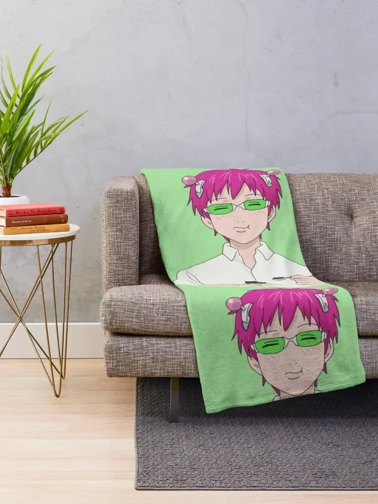 Kusuo Saiki Throw Blanket Luxury St halloween Blankets