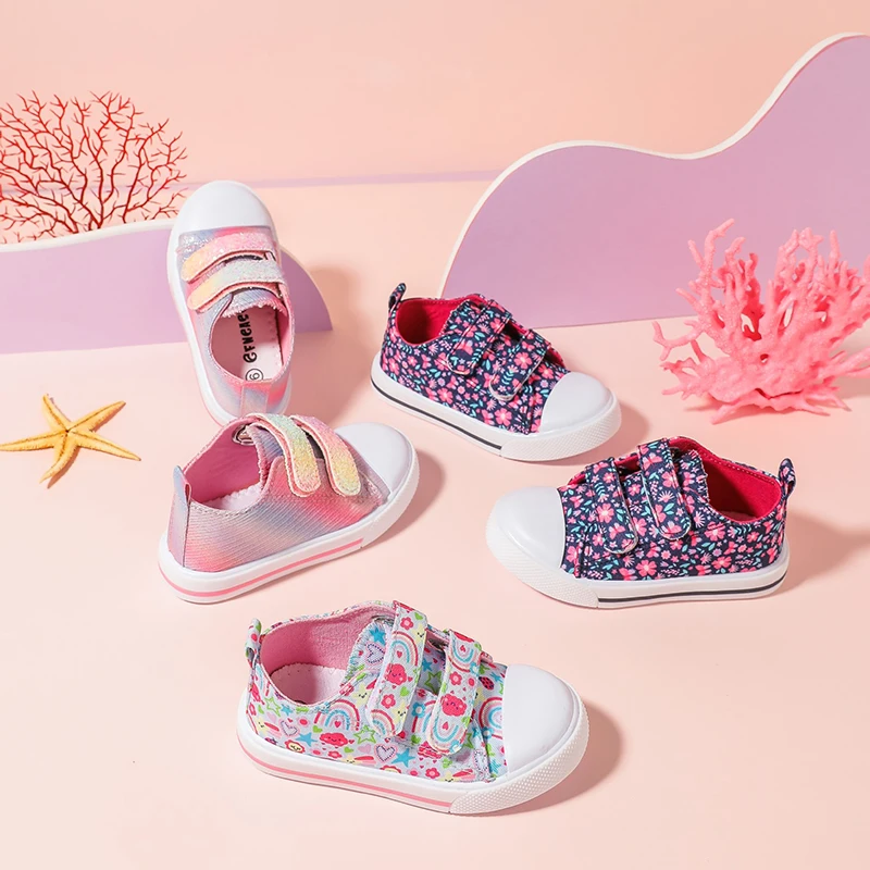 Korean Children's Canvas Shoes Spring and Summer Children's Shoes for Boys and Girls Cute Breathable Classic Casual Shoes.