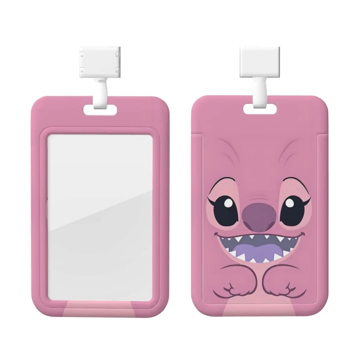 

Custom Angel ID Badge Holders For Office Card Holder Unisex Students Neck Lanyard for Credit Card Holders Neck Strap