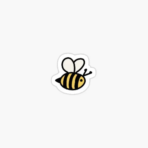 Cute Bumblebee  5PCS Stickers for Cartoon Anime Decor  Window Print Wall Room Art Stickers Funny Kid Decorations Living Room