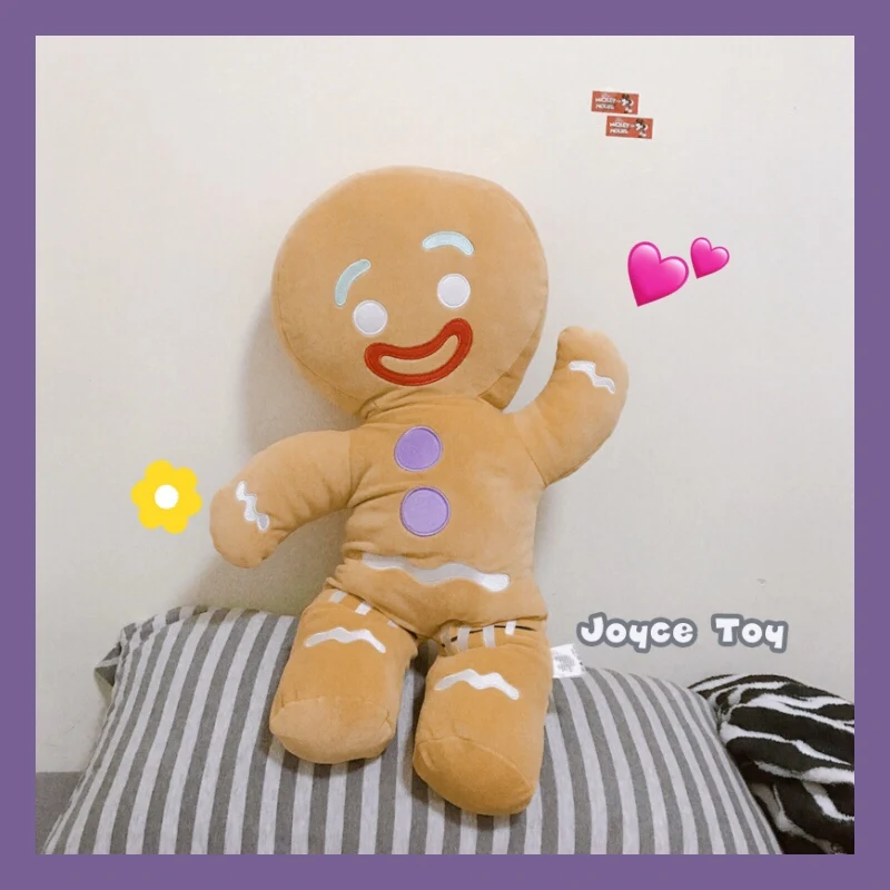 Instagram Cute Gingerbread Man Doll Creative Funny Sleeping Christmas