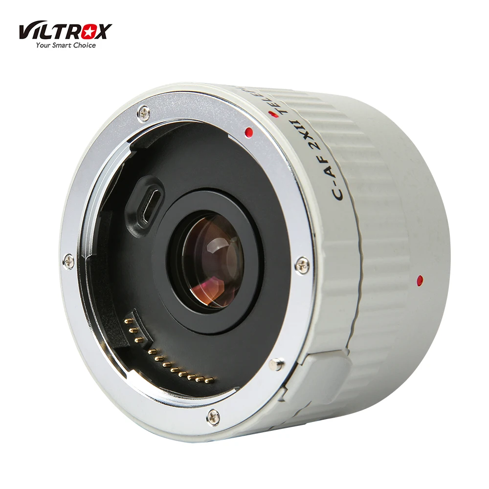 Viltrox C-AF Auto Focus Mount Lens 2X Magnification Teleconverter for Canon EF lens 5D II7D 1200D 760D 750D DSLR