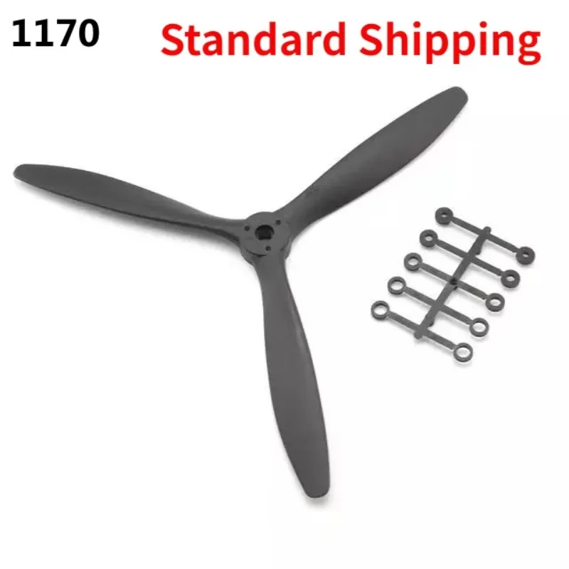 8060 8inch 9060 9inch 1060 10inch 1170 11inch High Efficiency Balance 3-Blade Electric Propeller for RC Airplane Fixed-Wing