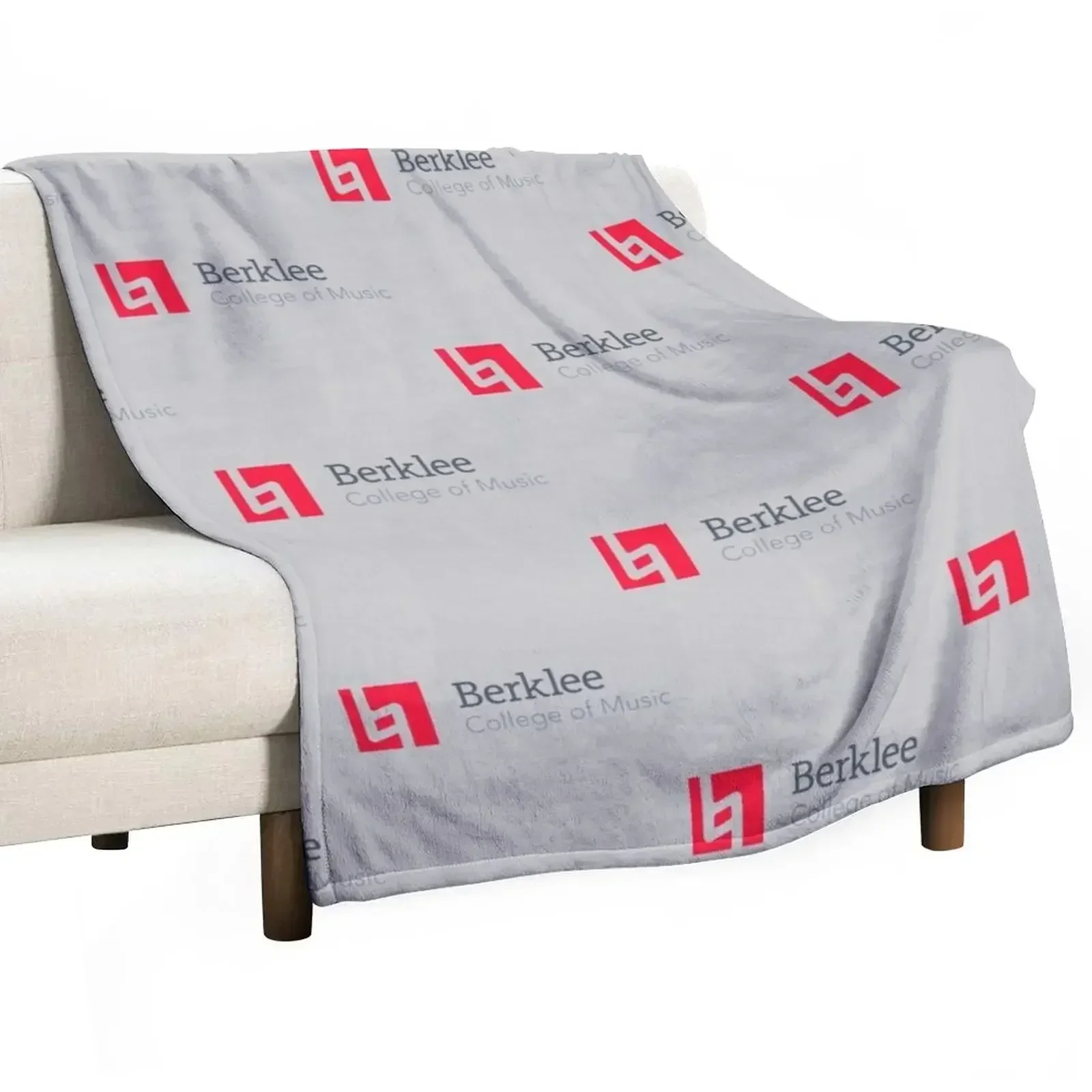 Berklee, College of Music (1) Throw Blanket Beach decorative Blankets