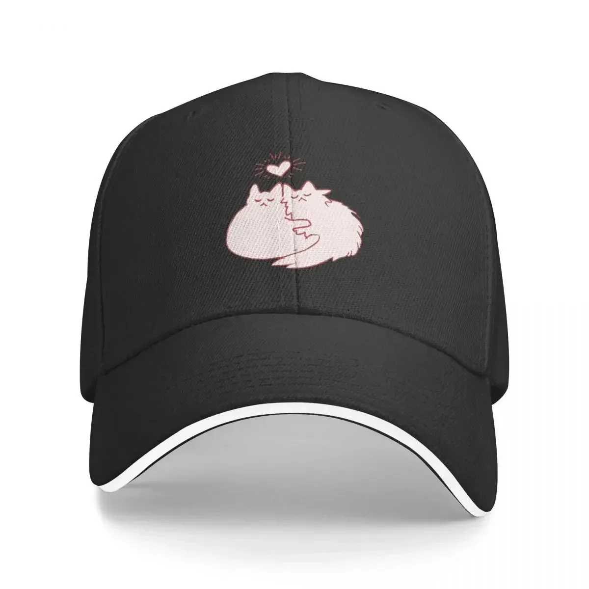 Peace & Love Cats 1 หมวกเบสบอล New In Hat Golf Hat Man แฟชั่น Golf Men Women's