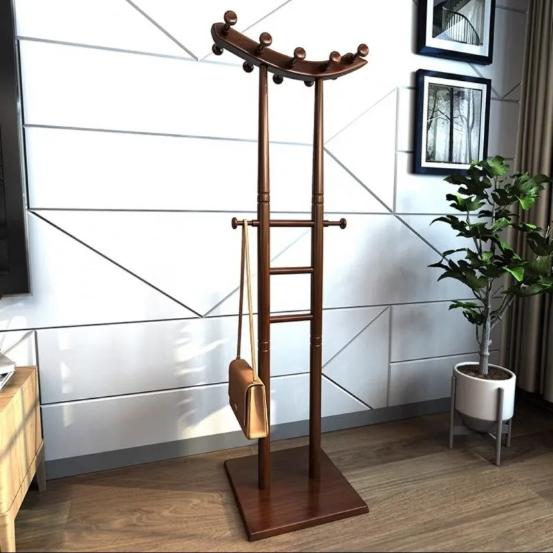 Floor-to-ceiling coat rack Home bedroom hanger Modern Chinese Internet celebrity clothes Vertical hanger