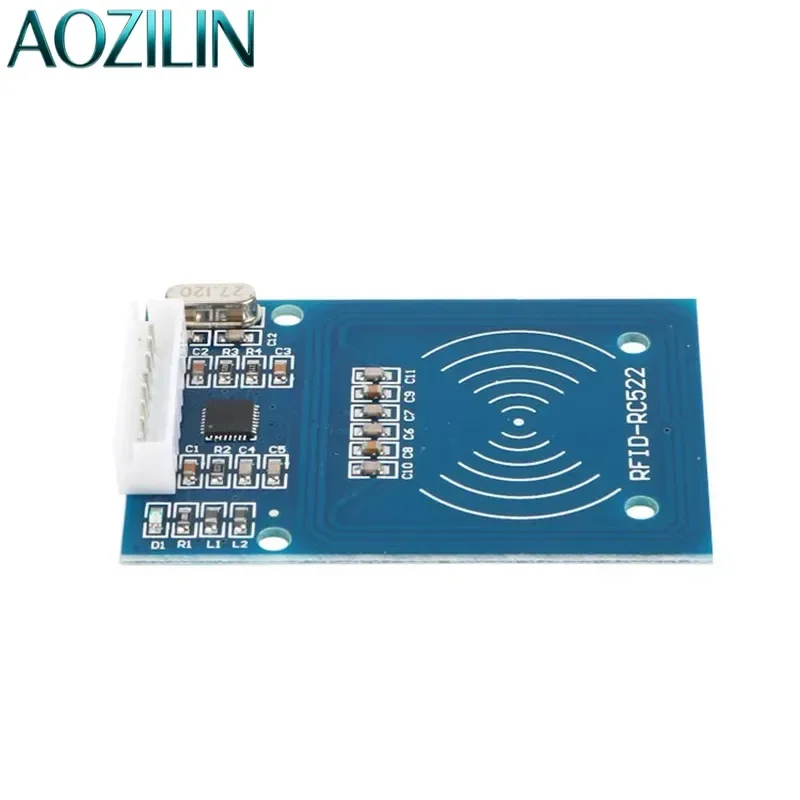 For MFRC-522 RC522 RFID Module 13.56MHz Radio Frequency IC Card Reader Induction Sensor With Soldered 8P Socket For Arduino