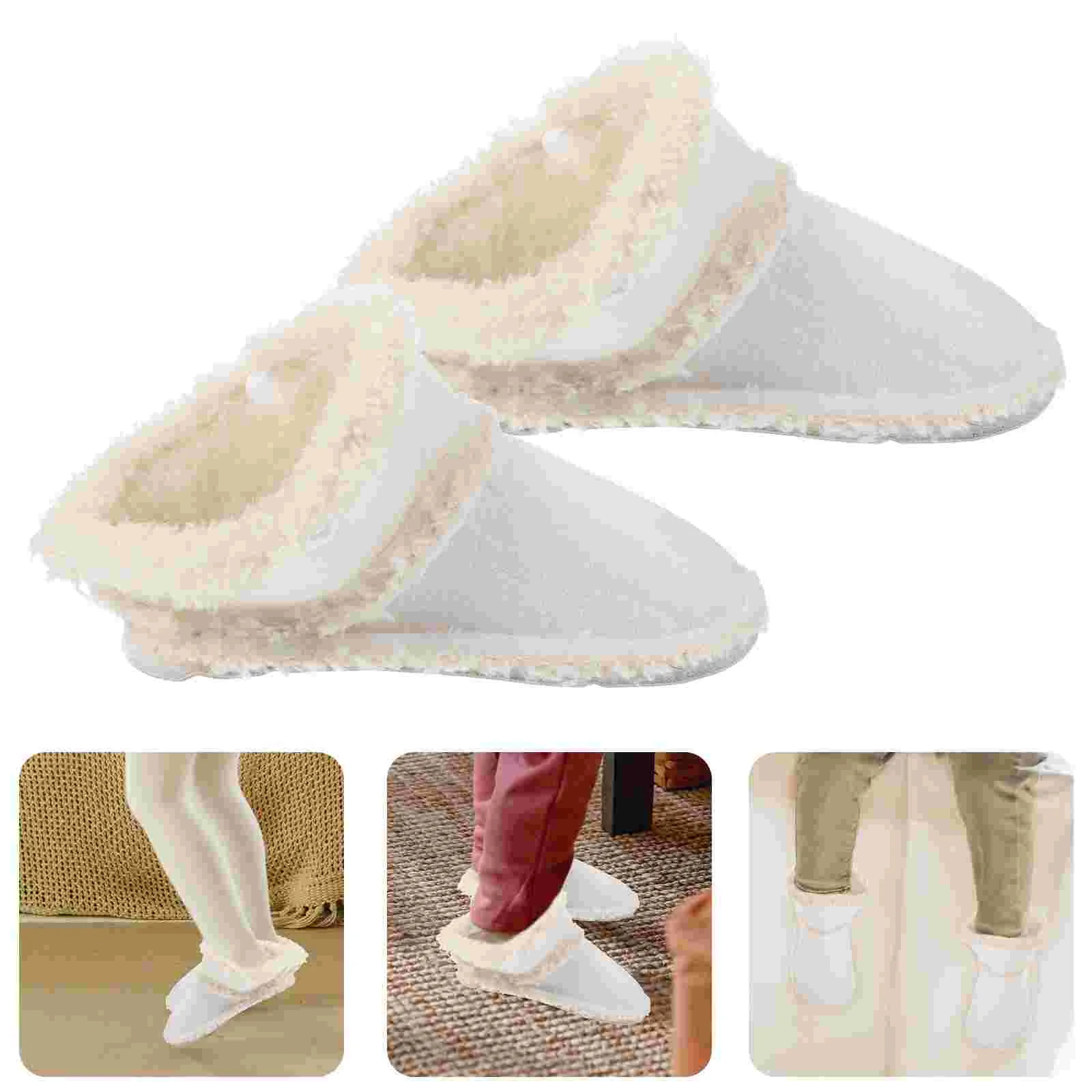 Slippers for Women Shoe Liner Hole Inserts Kids Detachable Fluffy Winter Child