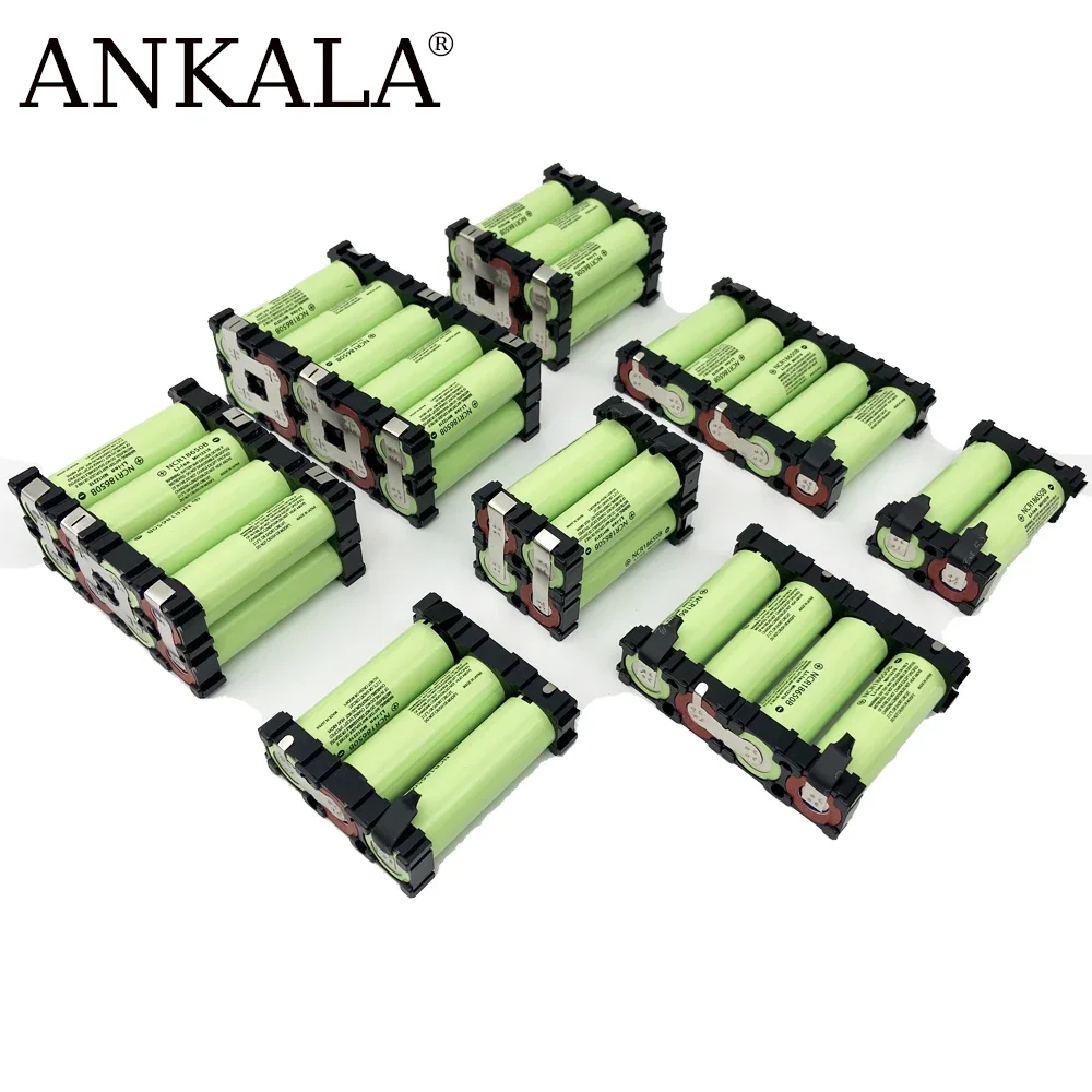 2S1P 3S2P 4S1P~5S2P 6S2P 18650-35E battery pack custom 18650-34B battery welding 3500mAh / 7000mah battery pack 7.4V to 25.2v