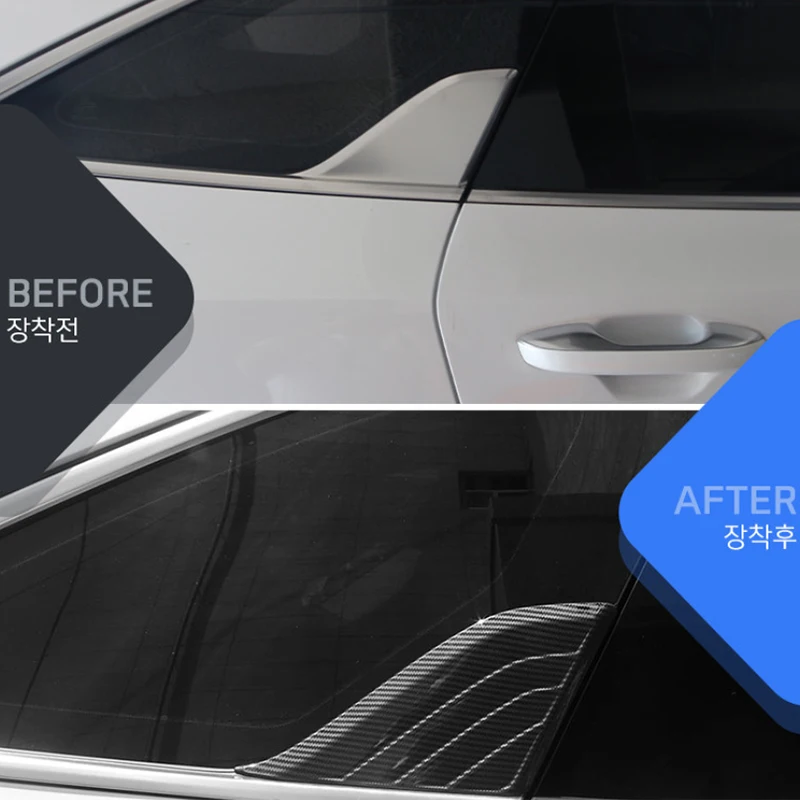For Kia Sorento MQ4 2021 2022 2023 2024 Car window C-pillar decorative sticker exterior decoration modification part