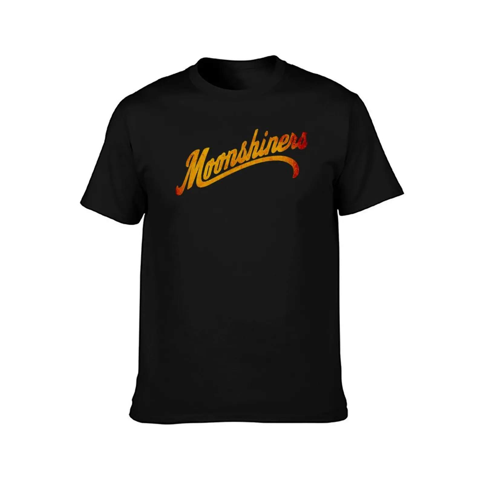 Moonshiners T-Shirt Casual Simple Design Short Sleeve Shirt T-Shirt