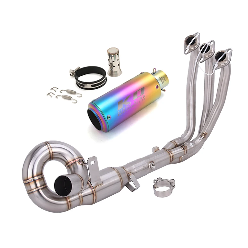 51MM Systeem Voor CF-Moto 675SS 675SR 24-2026 675NK 25-26 Motorfiets Uitlaatdemper Front Header Pijp Roestvrij staal Slip Op EU