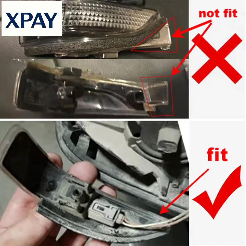 Car New For TOYOTA YARIS PRIUS C COROLLA CAMRY EZ AVALON VENZA For Scion iM Rearview Mirror Turn Signal Light Blinker Repeater L