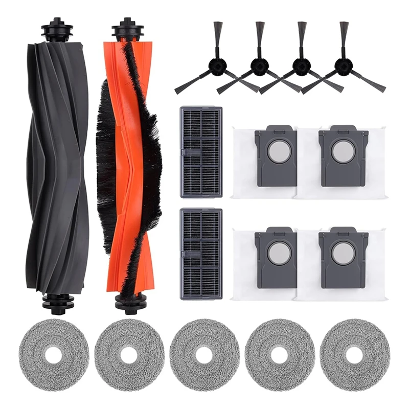 Replacement Accessories Kit For Dreame L30 Ultra/X30/X30 Ultra/X30 Pro Ultra/X30 Pro Plus Robot Vacuum Cleaner