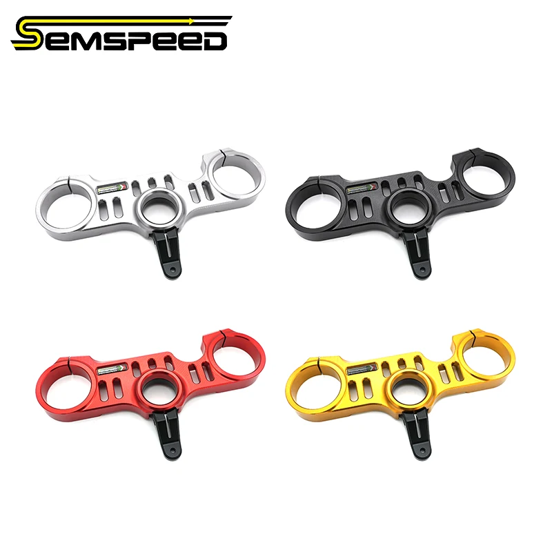 

SEMSPEED Upper Triple Clamp Motorcycle Front Fork Upper Bracket‌ For Qjmotor Sport Racing SRK 921 RR 921RR Motorcycle Café Racer