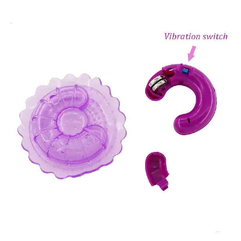 1 Pair Nipple Cover Vibrator Female Breast Stimulator y Pasties Stickers Vibrators Adult Games Products Toys For Women