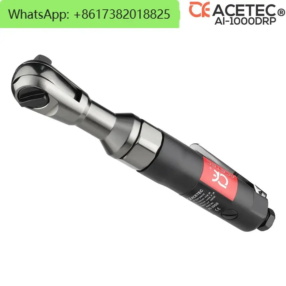 

Pneumatic ratchet wrench with high torque 90 degrees right angle air cannon 1/2 3/8 small fly 1/4