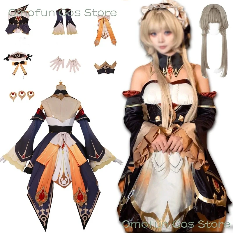 

ABC123Genshin Impact Sandrone Marionette Outfits Cosplay Costumes Wig Lolita Dress Women Halloween Carnival Roleplay U3;b,6/k'5;