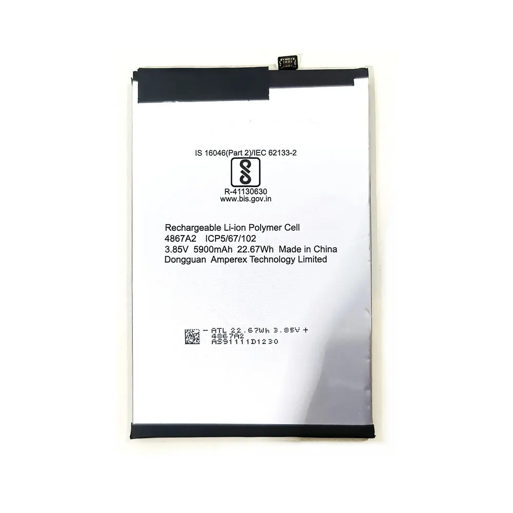 Original 3.85V 6000mAh BL-58BT Battery For TECNO LC7 SPARK 6 Air KE6 Pouvoir 4 Pro SPARK Power 2 LC8 Pova LD7 Cellphone