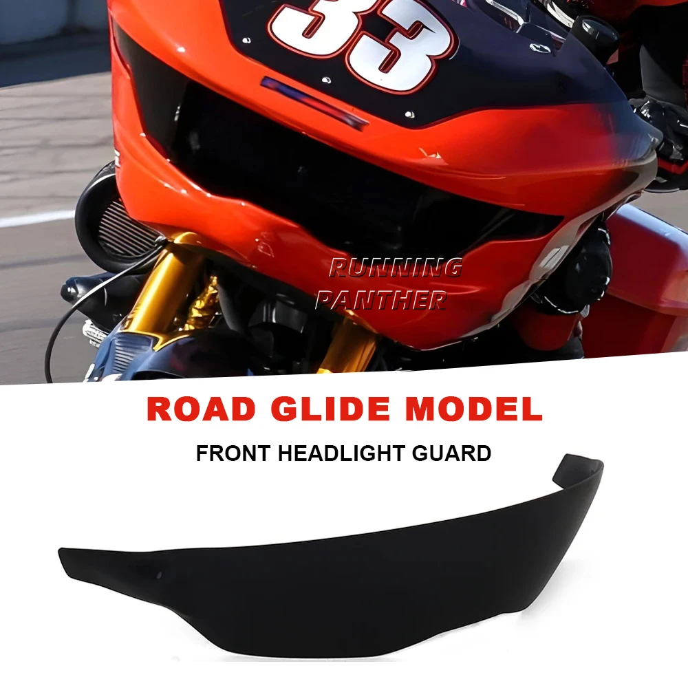 

For Road Glide FLTRX CVO Road Glide FLTRXSE ST Headlight Cover Headlamp Protector Guard Fairing Motorcycle Accessories 2024